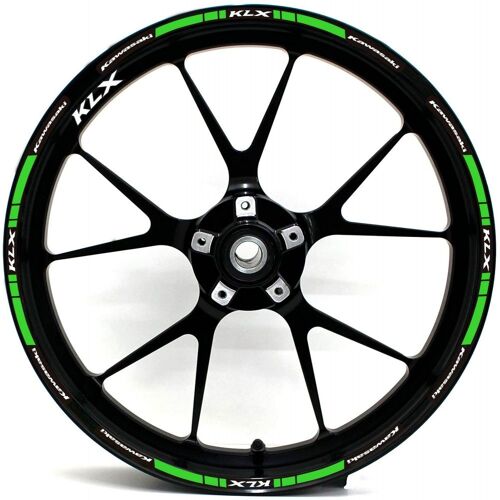 Kit Autocollants Compatible Avec Avecjante Moto Kawasaki Klx
