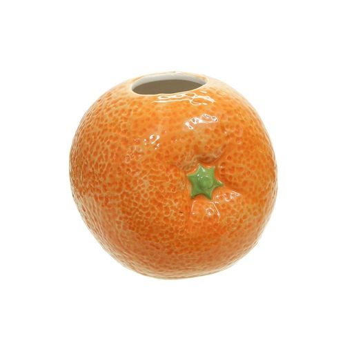 VASE DOLOMITE FRUIT 10CM ORANGE
