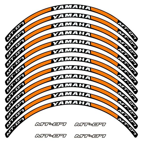 Kit Autocollants Compatible Avec Avecjante Moto Yamaha Mt-07 2021-22