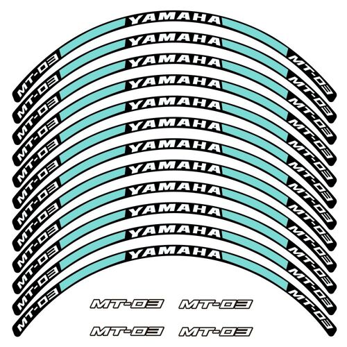 Kit Autocollants Compatible Avec Avecjante Moto Yamaha Mt-03 2021-22