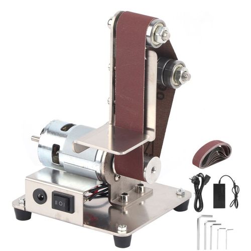 775 Ponceuse Multifonctionnelle, Mini Ponceuse a Bande electrique, Ponceuse de Bricolage, Prise 110-240VEU goodnice