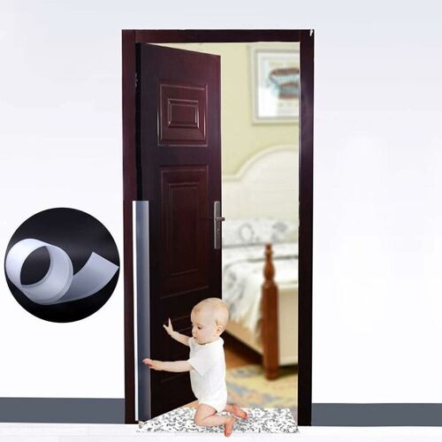 Anti Pincement Protection Doigt,Porte Charniere Garde Bebe Preuve Doigt Pince Garde Enfant Preuve Fournitures Pour Maison Piece (17¡Á140cm) Goodnice