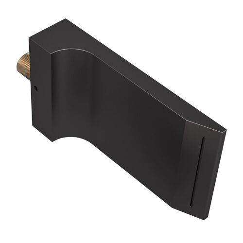 Valaz Bec cascade noir mat TJ007 avec filetage 1/2