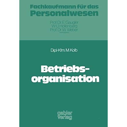 Betriebsorganisation