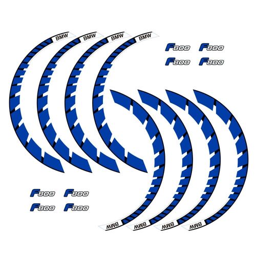 Kit Autocollants Compatible Avec Avecjante Moto Bmw F800
