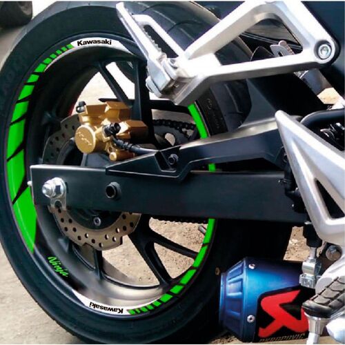 Kit Autocollants Compatible Avec Avecjante Moto Kawasaki Ninja Mod.7