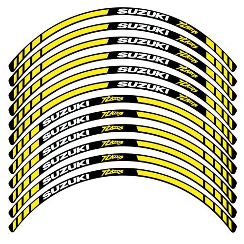 Kit Autocollants Compatible Avec Avecjante Moto Suzuki Tl1000s Mod.2