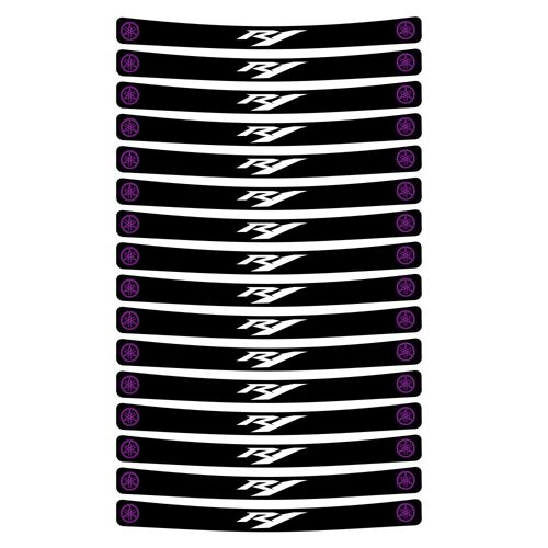 Kit Autocollants Compatible Avec Avecjante Moto Yamaha R1 Mod.3