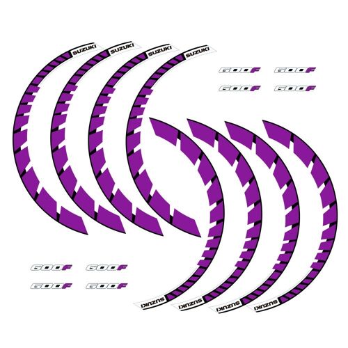 Kit Autocollants Compatible Avec Avecjante Moto Suzuki 600f