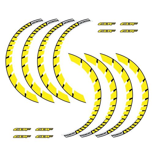 Kit Autocollants Compatible Avec Avecjante Moto Honda Cbf
