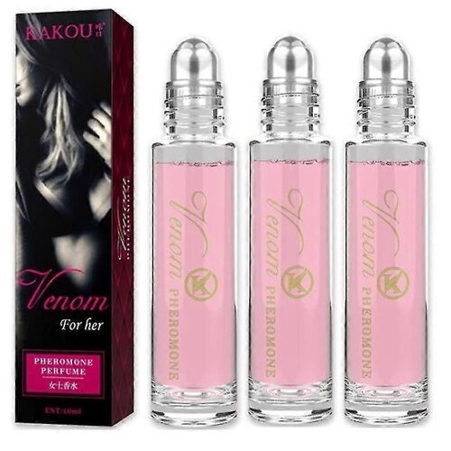 3pcs Pure Androstenonum Max 100% Phéromone Pour Hommes 8ml Roll-On Attirer Femmes Huile Sexe