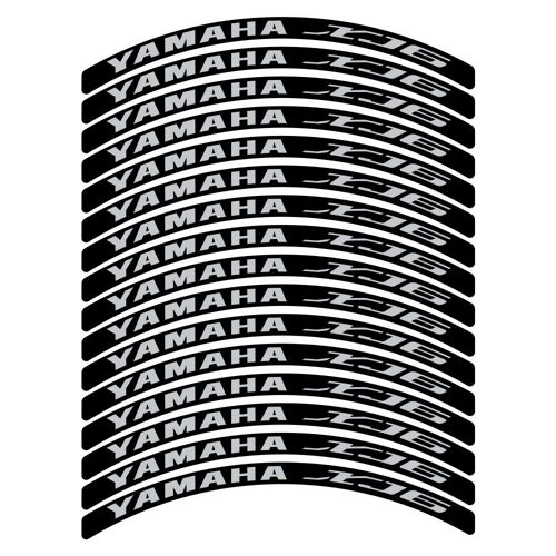 Kit Autocollants Compatible Avec Avecjante Moto Yamaha Xj6 Mod.2
