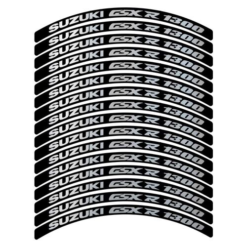 Kit Autocollants Compatible Avec Avecjante Moto Suzuki Gsxr 1300 Mod.2