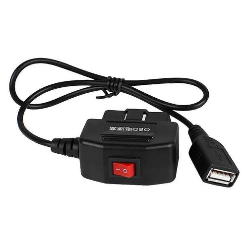 Kit De Câblage Dvr De Voiture Exquis Pour La Protection Contre Les Faibles Vols, 5v 3a Port Usb, Câble De Charge De Voiture, Obd Dashcam, Accessoire De Surveillance Du Stationnement 24h