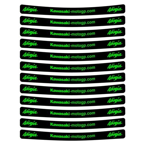Kit Autocollants Compatible Avec Avecjante Moto Kawasaki Ninja Moto Gp