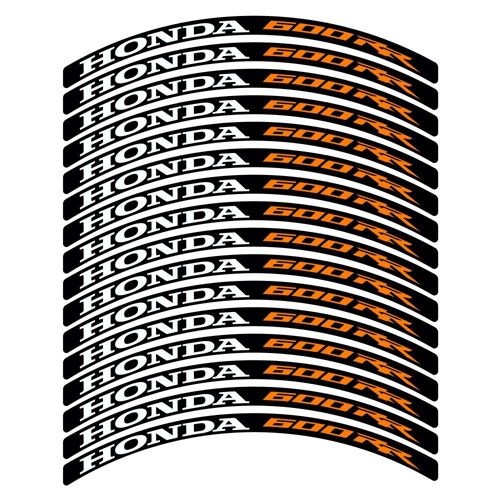 Kit Autocollants Compatible Avec Avecjante Moto Honda 600rr Mod.2