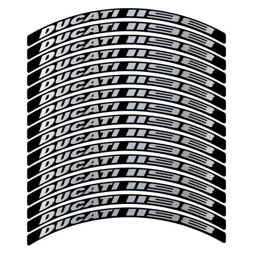 Kit Autocollants Compatible Avec Avecjante Moto Ducati 1198