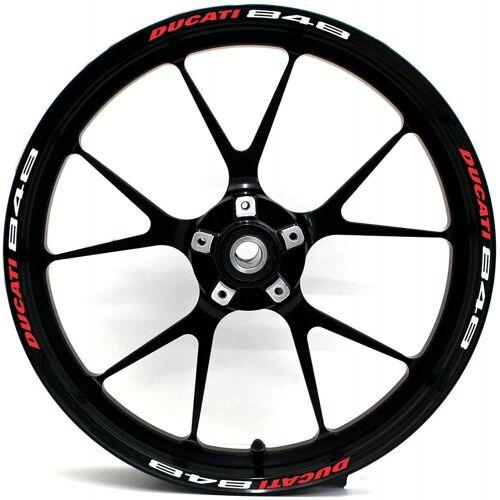 Kit Autocollants Compatible Avec Avecjante Moto Ducati 848 Mod.2