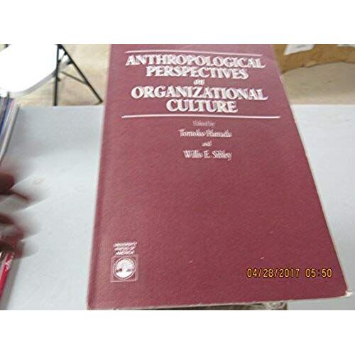 Anthropological Perspectives On Organizational Culture
