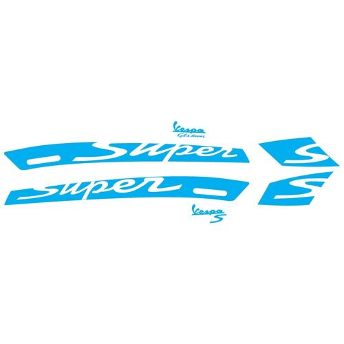 Kit Autocollants Compatible Avec Scooter Moto Piaggio Vespa Gts 300 Super 2012