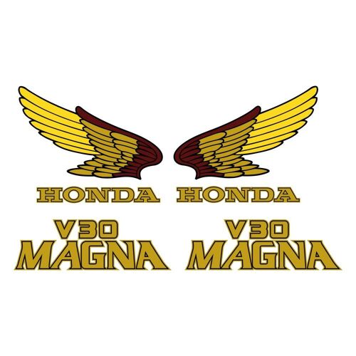 Kit Autocollants Compatible Avec Moto De Route Honda Magna V30