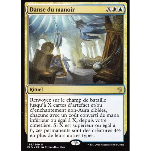 Danse Du Manoir - Mtg - Le Trône D'eldraine - R - 186/269