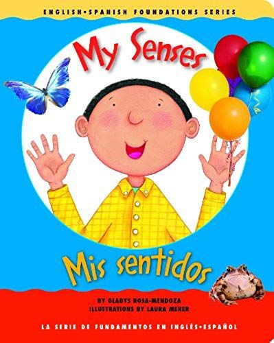 My Senses / Mis Sentidos (English And Spanish Foundations Series) (Book #21) (Bilingual) (Board Book)