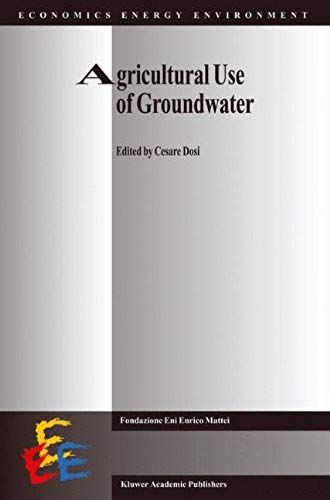 Agricultural Use Of Groundwater