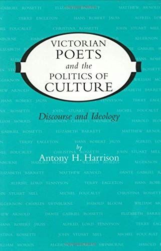 Vict Poets&pol Of Culture