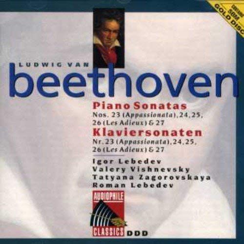 Piano Sonatas Nos. 23, 24, 25, 26 And 27 (Lebedev)