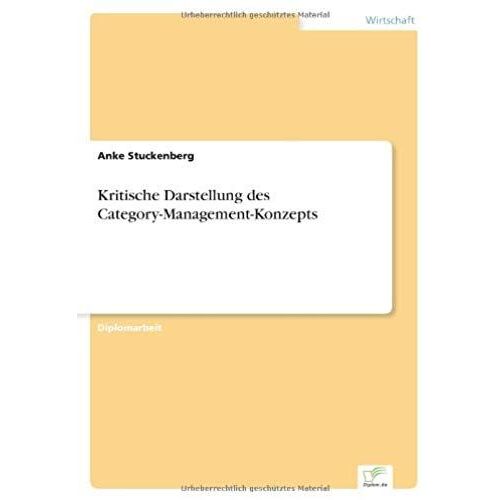 Kritische Darstellung Des Category-Management-Konzepts