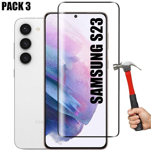3 x Verre Trempé Intégral pour Samsung Galaxy S23 Vitre de Protection - E.F.Connection
