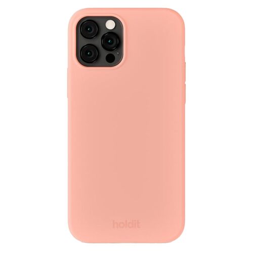 Holdit Coque Silicone iPhone 12 (Pro) Pink Grape