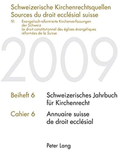 Schweizerische Kirchenrechtsquellen- Sources Du Droit Ecclésial Suisse