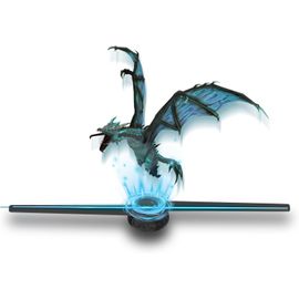 Ventilateur Holographique 3D 50Cm Ms50D2 Avec Wifi Bluetooth App Télécommande 700 Vidéos Prédéfinies Ultra Hd Facile À Installer Pour Magasins Expositions Publicité Événements