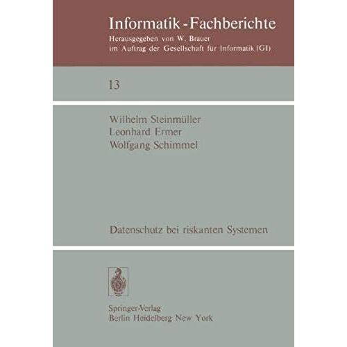 Datenschutz Bei Riskanten Systemen