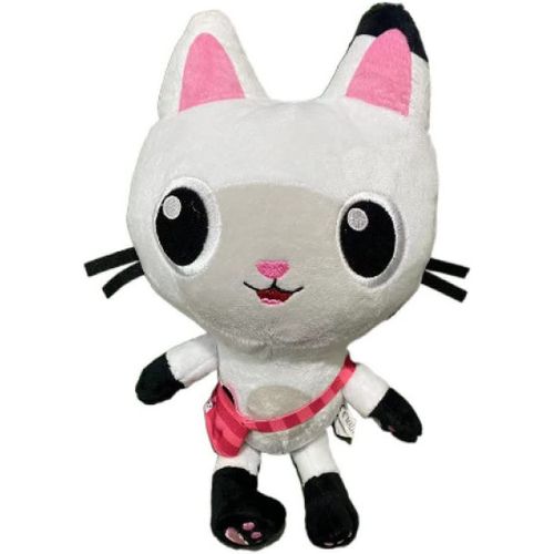 Gabbys Dollhouse Oreiller Chat En Peluche, Gabbys Dollhouse Jouets En Peluche,Anime Plushie Cartoon Cat,Cadeaux Pour Enfants(A)