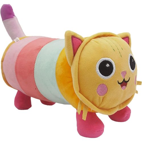 Gabbys Dollhouse Oreiller Chat En Peluche, Gabbys Dollhouse Jouets En Peluche,Anime Plushie Cartoon Cat,Cadeaux Pour Enfants(C)