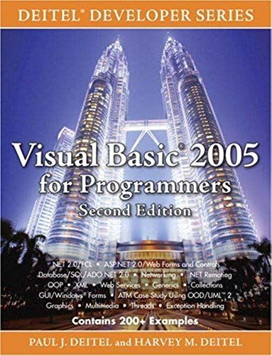 Visual Basic 2005 For Programmers (2nd Edition)