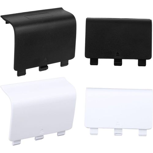 4Pcs Coques Arrière De Batterie Pour Manette Xbox One,Coque Arrière De Rechange [Pas Pour Xbox Series X/S] Coque Arrière De Batterie Pièce De Réparation Pour Manette Sans Fil