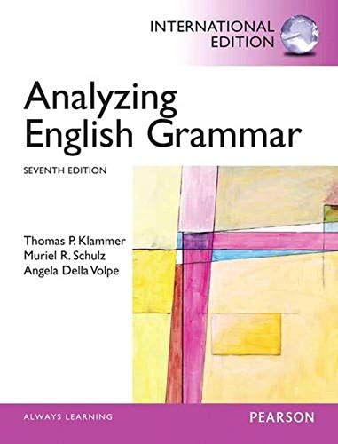 Analyzing English Grammar