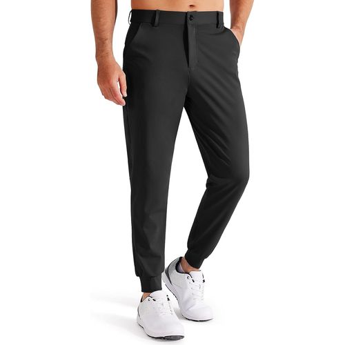 Pantalon De Golf Homme Stretch Slim Golf Pantalon De Sport Jogger Travail Décontracté Pants Avec Poches