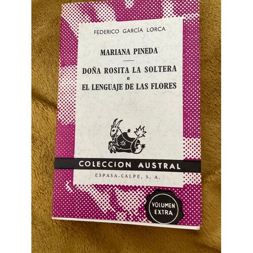 Federico Garcia Lorca Mariana Pineda