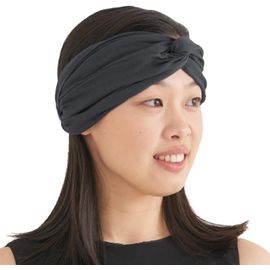 Bandeau Cheveux Serre Tete Boheme - Turban Femme Headband Sport Transpiration Yoga Accessoires Mode Ete Elastique Noeud Torsadé Bandana Pirate Vintage Gris Foncé