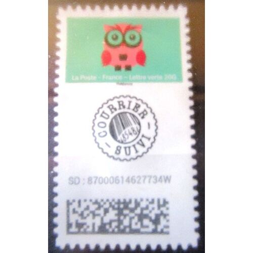 2020. Adh1926: Chouette Lettre Verte Suivie 20g.