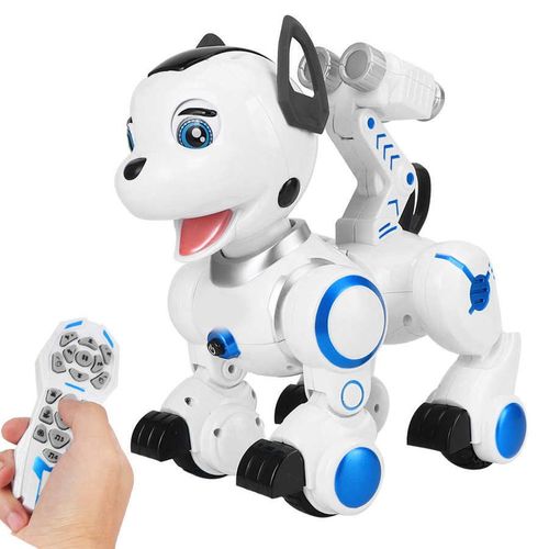 Robot Intelligent Sans Fil Pour Chien, Animaux De Compagnie Électroniques, Voix Programmable, Musique, Jouet Pour Enfant, Cadeau D'anniversaire