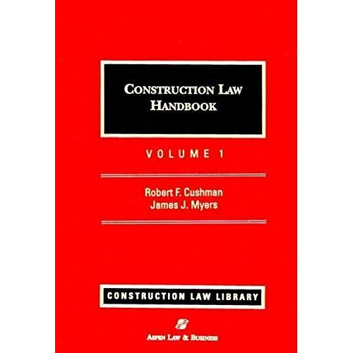 Construction Law Handbook (2 Volume Set)