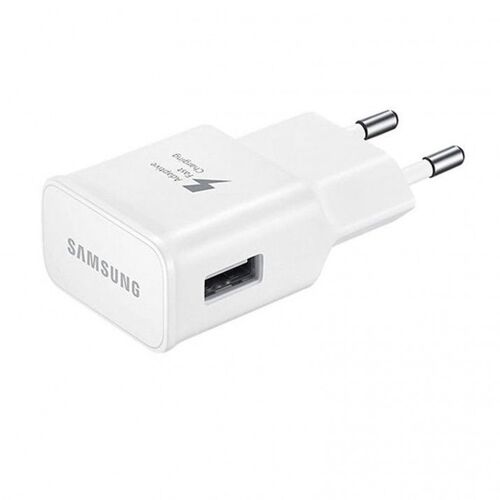 Adaptateur Chargeur SAMSUNG BLANC Charge Rapide AFC PLUG 2A