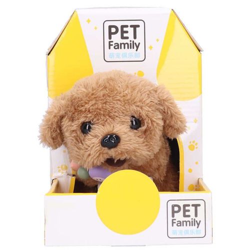 Poupée De Chien En Peluche Électrique, Simulation Mignonne, Poupée Interactive Pour Enfants, Décoration De Cadeau
