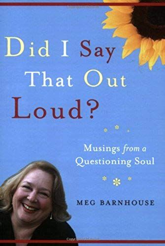 Did I Say That Out Loud ? : Musings From A Questioning Soul